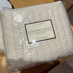 (2) POTTERY BARN / EURO SHAMS